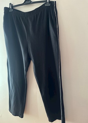 Siyah Rahat Kesim Eşofman Altı - Görsel 3