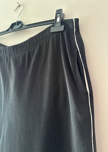 Siyah Rahat Kesim Eşofman Altı - Görsel 5