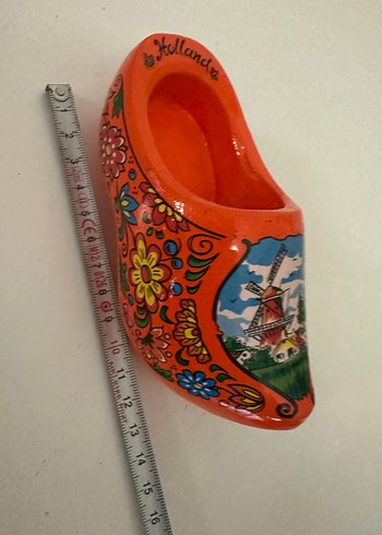 Hollanda Renkli Ahşap Terlik Biblo - Görsel 6