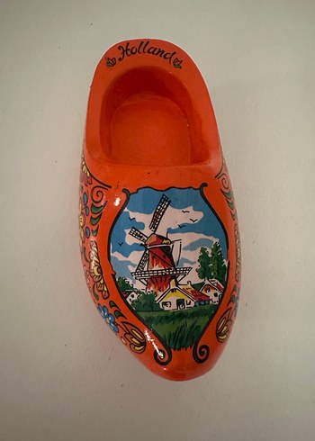 Hollanda Renkli Ahşap Terlik Biblo - Görsel 11