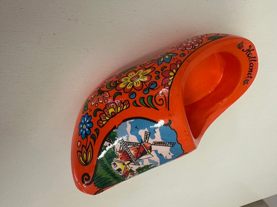 Hollanda Renkli Ahşap Terlik Biblo - Görsel 2