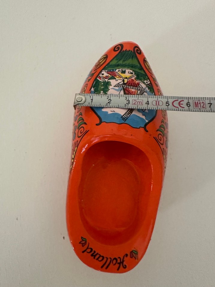 Hollanda Renkli Ahşap Terlik Biblo - Görsel 5