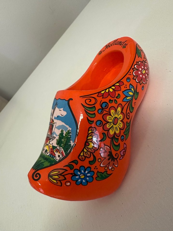 Hollanda Renkli Ahşap Terlik Biblo - Görsel 4