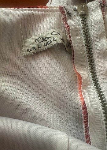 l Beden Renkli Pilili Uzun Tulum pantalon Elbise