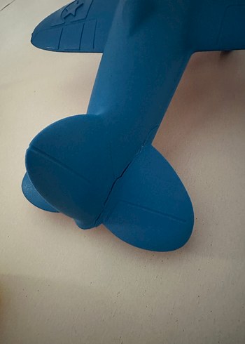 Renkli Mavi Uçak ve Deniz Canlıları Oyuncak Seti - Görsel 5