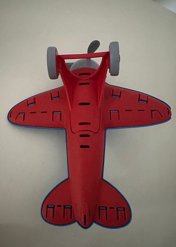 Renkli Mavi Uçak ve Deniz Canlıları Oyuncak Seti - Görsel 7