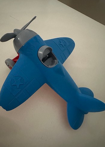 Renkli Mavi Uçak ve Deniz Canlıları Oyuncak Seti - Görsel 2