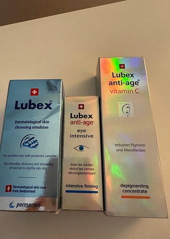 Lubex Anti-Age Vitamin C Serum ve Göz Bakımı - Görsel 3
