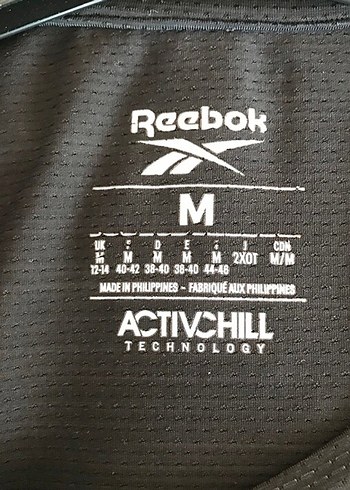 Reebok Siyah Spor Tshirt - Görsel 4
