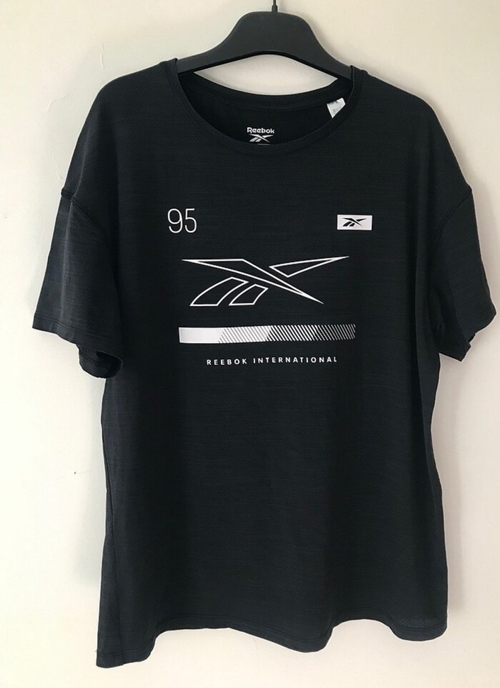 Reebok Siyah Spor Tshirt - Görsel 3