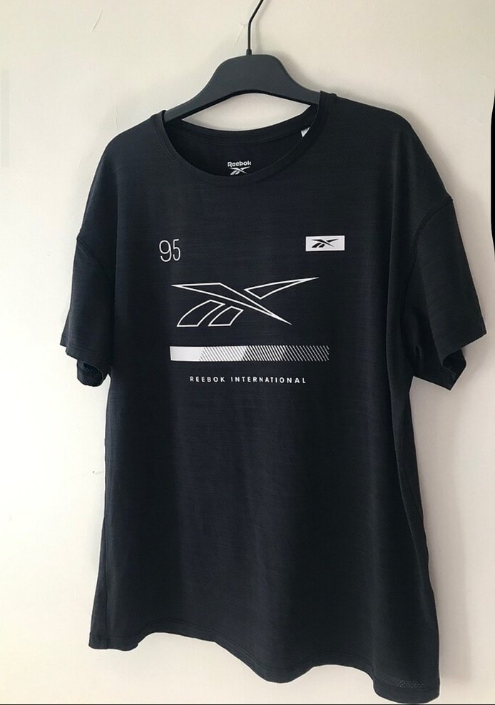 Reebok Siyah Spor Tshirt - Görsel 2