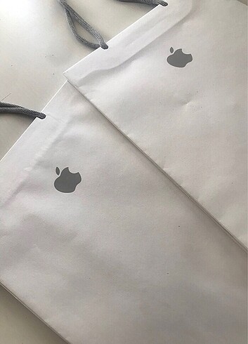 diğer Beden beyaz Renk Apple karton çanta