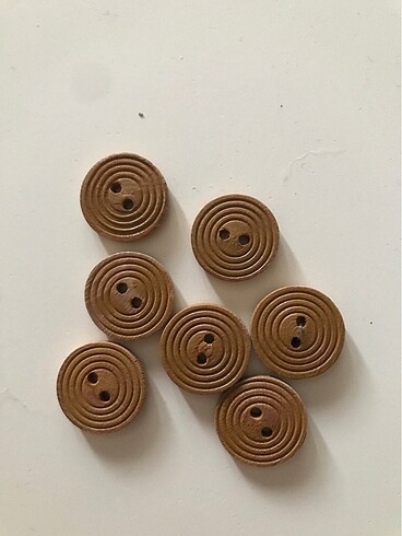Ahşap düğme - Görsel 3