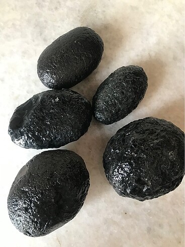 Beden siyah Renk Doğal Siyah Obsidyen Taşlar