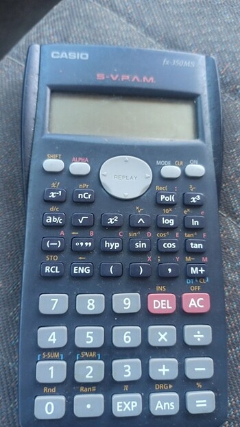 Diğer Casio FX 350ms hesap makinesi