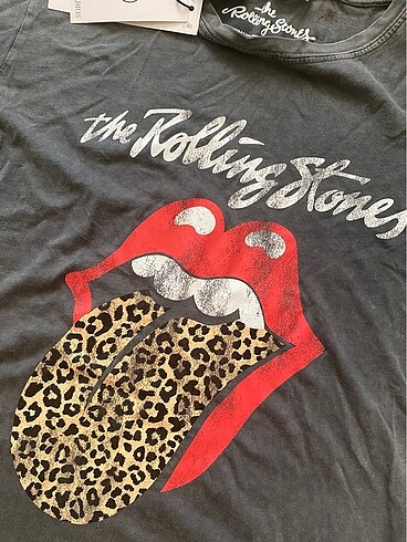 s Beden Stradivariıs Rolling Stones Tişört