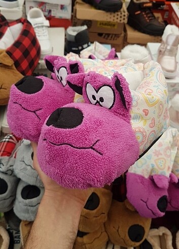 37 Beden pembe Renk PANDUF EV BOTU KIŞLIK