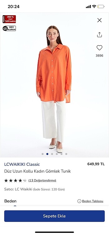 Lc waikiki gömlek - Görsel 7