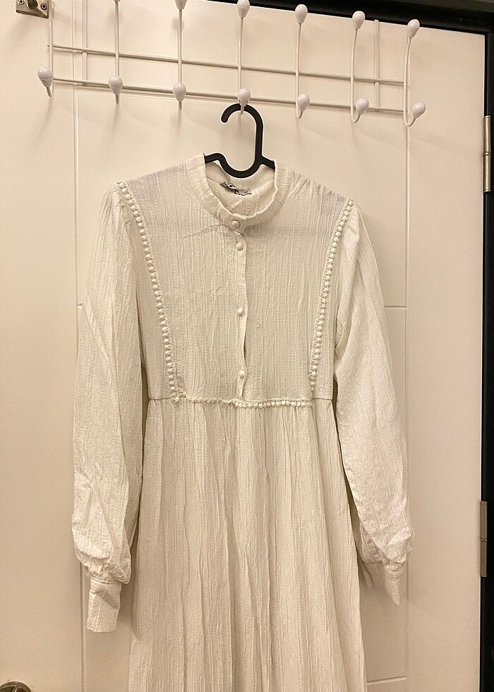 Pamuk elbise - Görsel 4