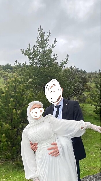 Diğer Tesettür Nikah elbisesi