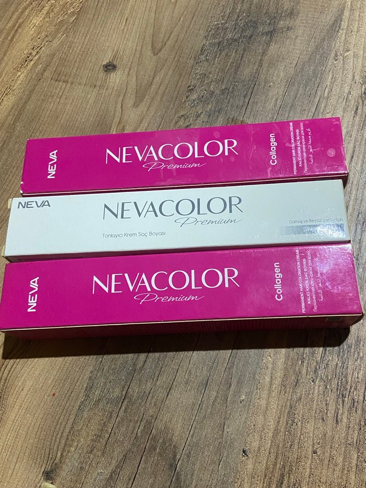 NevaColor Kolajenli Saç Boyası ve oksidan 30 bol - Görsel 2