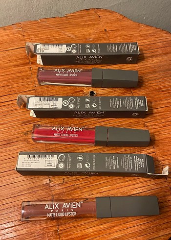 Alix Avien Mat Sıvı Ruj likit - Görsel 4