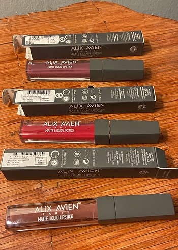 Alix Avien Mat Sıvı Ruj likit - Görsel 6
