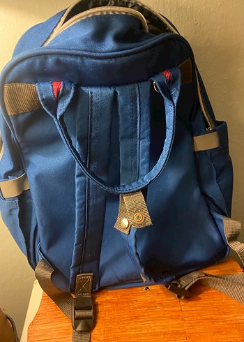 Mavi baskılı bebek çantası termal - Görsel 5