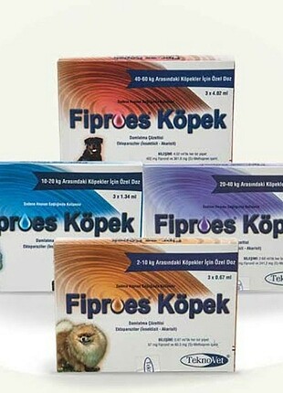 Evcil hayvan kedi ve köpek dış parazit damla