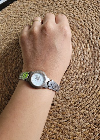 Belonni Çelik Gece Fosforlu Kadın Saat - Görsel 8