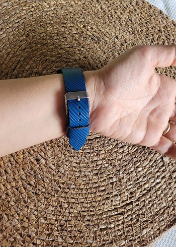 Metal Üzerine Seramik Görünümlü Vintage Saat - Görsel 5