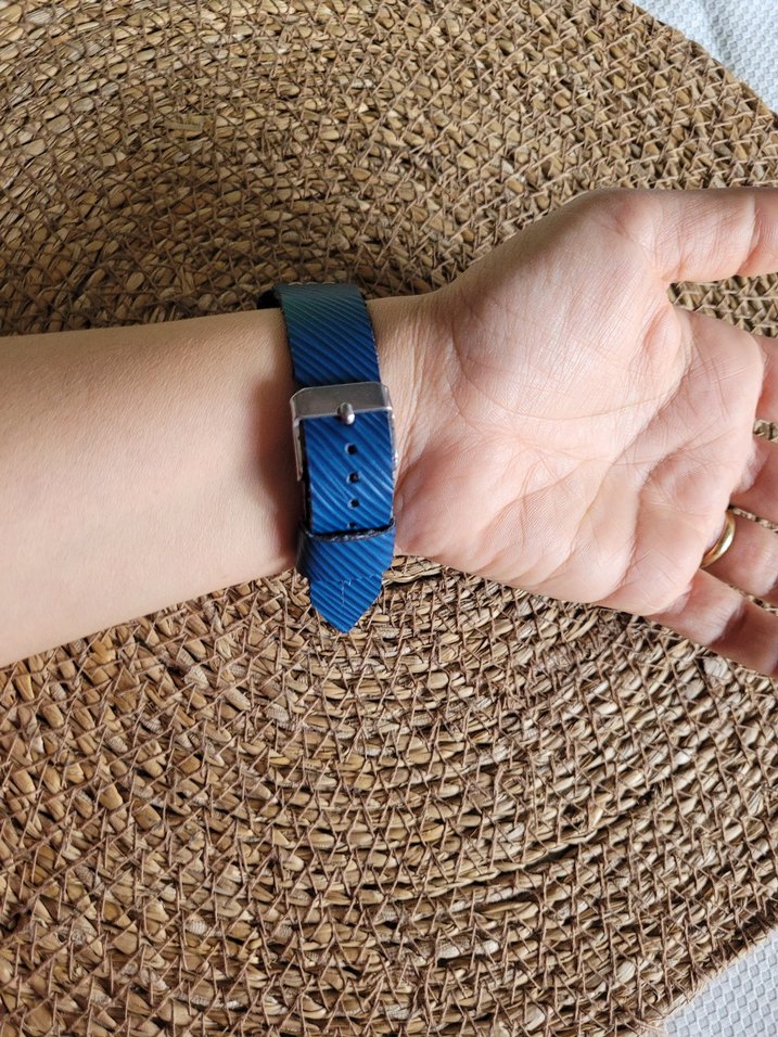 Metal Üzerine Seramik Görünümlü Vintage Saat - Görsel 5