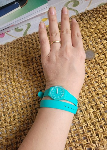 Swatch Dolama Bileklik Kadın Saat - Görsel 7