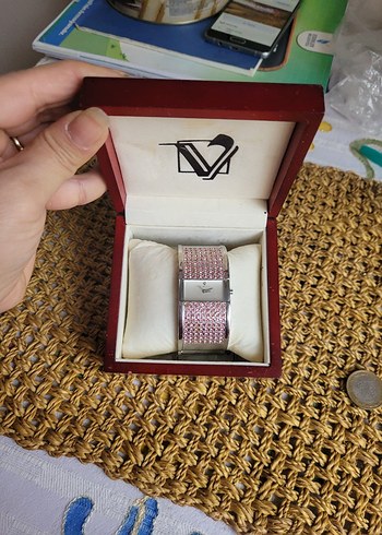 Vialli İsviçre Taşlı Bileklik Kadın Saat - Görsel 6