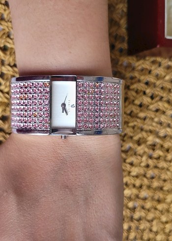 Vialli İsviçre Taşlı Bileklik Kadın Saat - Görsel 4