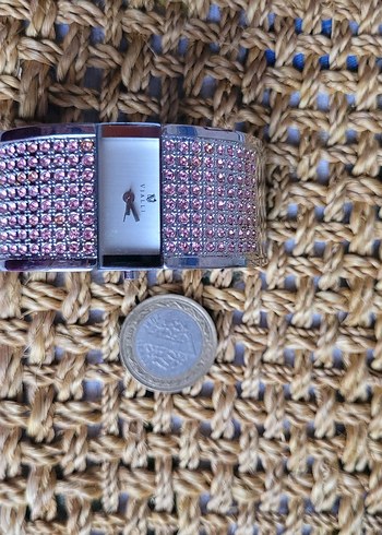 Vialli İsviçre Taşlı Bileklik Kadın Saat - Görsel 8