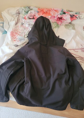 Siyah Kapüşonlu Erkek Mont - ZARA - Görsel 6