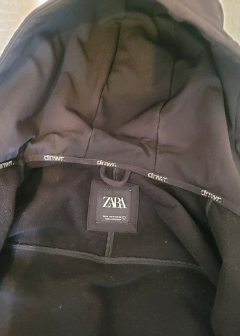 Siyah Kapüşonlu Erkek Mont - ZARA - Görsel 4