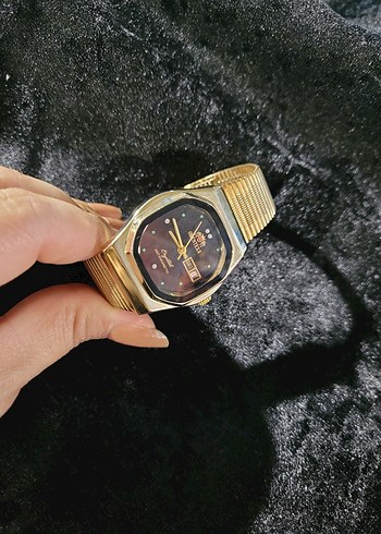 Orentexa altın kaplama kurmalı saat - Görsel 6