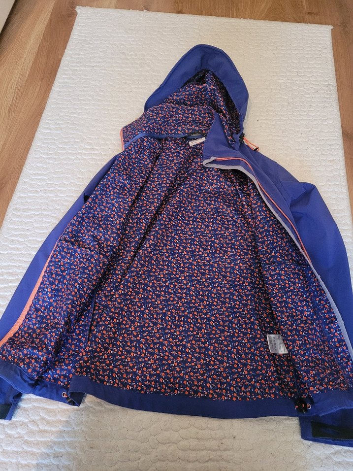 Quechua - Parlak Mavi Kadın Kapüşonlu Ceket - Görsel 3