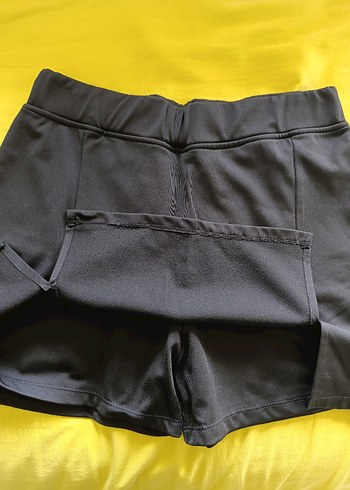 Siyah Kemerli Mini Etek - Görsel 2