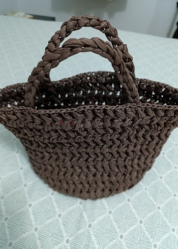 Örgü Bohem Kadın Çanta - Görsel 7