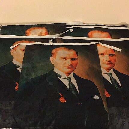  Atatürk bayrağı fileden