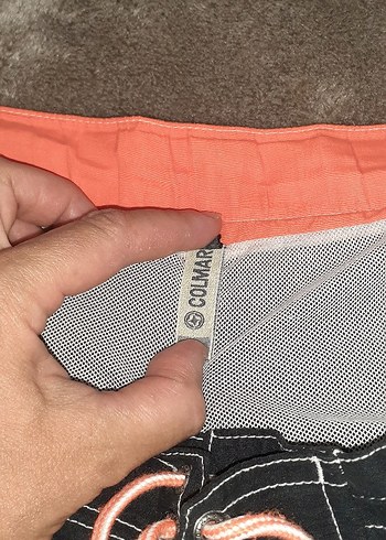 Siyah Midi Erkek Şort - Kemerli, Dar Kesim - Görsel 8