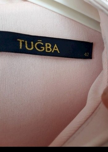 Uzun pembe renk Kadın Abiye Elbise - Görsel 6