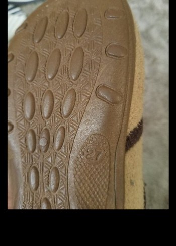 erkek Çocuk Kahverengi Nakışlı Sıcak Terlik - Görsel 4