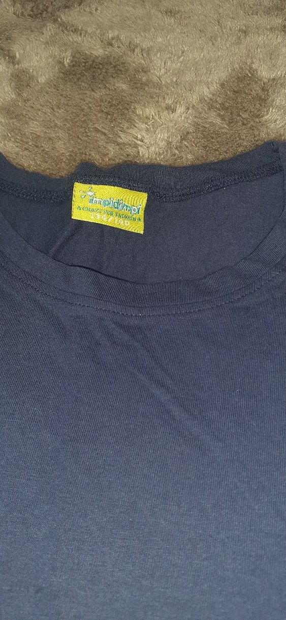 lacivert Erkek Çocuk askılı tişört - Görsel 3