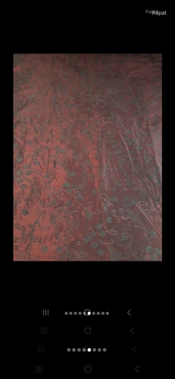 Bordo Nakışlı Yatak Örtüsü - Görsel 5