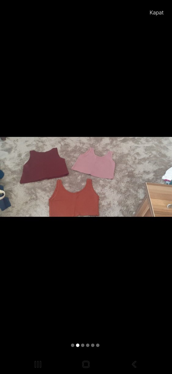 Kadın Çok Renkli Kısa Atletler - Görsel 2