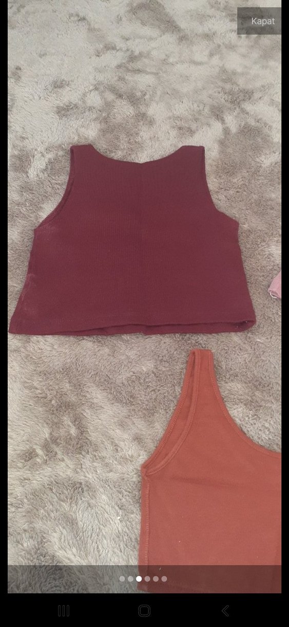 Kadın Çok Renkli Kısa Atletler - Görsel 3